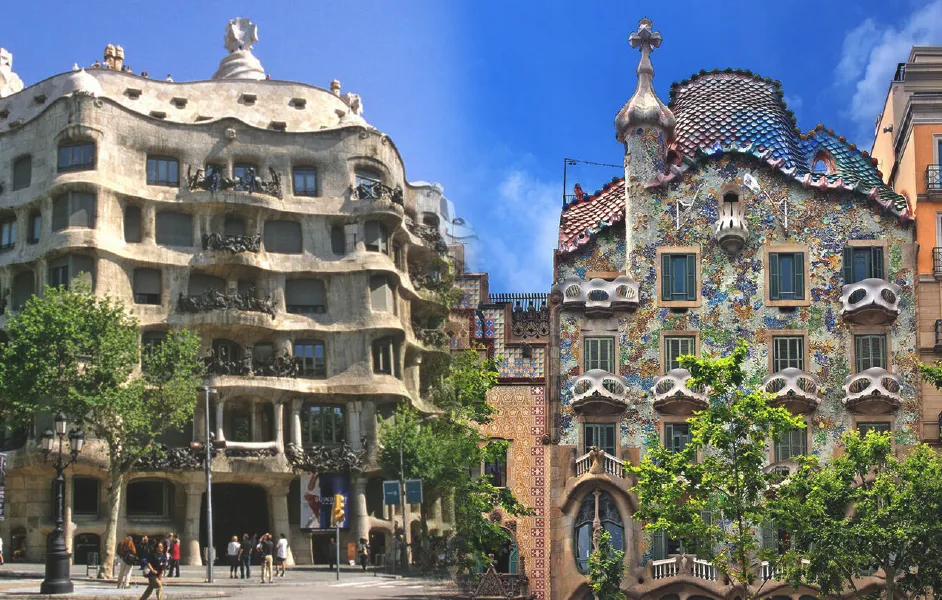 Casa Batlló and Casa Milà
