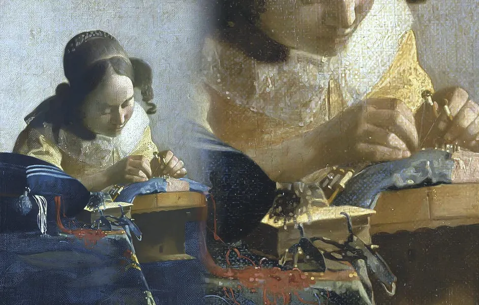The Lacemaker is the Louvre museum's best paintings