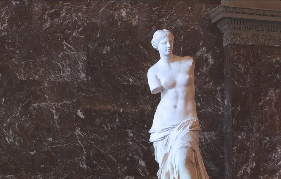 The Venus de Milo is Louvre museum's best paintings