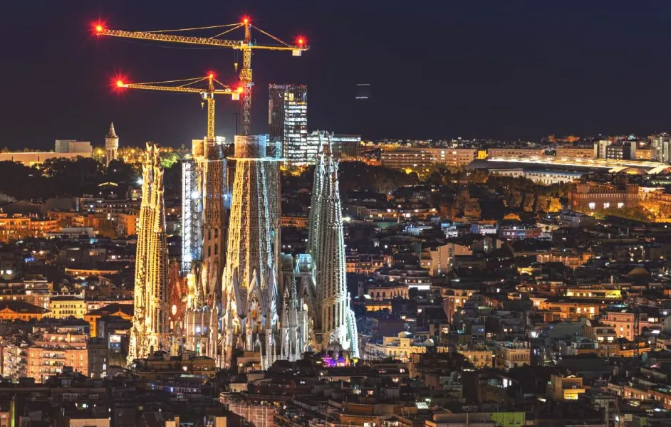 View from a sagrada tower