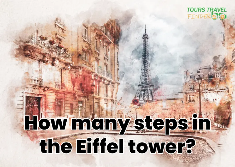 how many steps in the eiffel tower