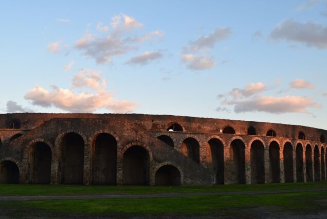 Pompeii heritage site with audio guide