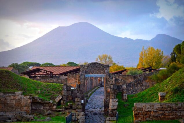 Pompeii heritage site with audio guide