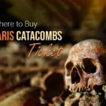 Paris Cityscape - A panoramic view of Paris as a backdrop, emphasizing the city as the location where to buy Paris Catacombs Tickets