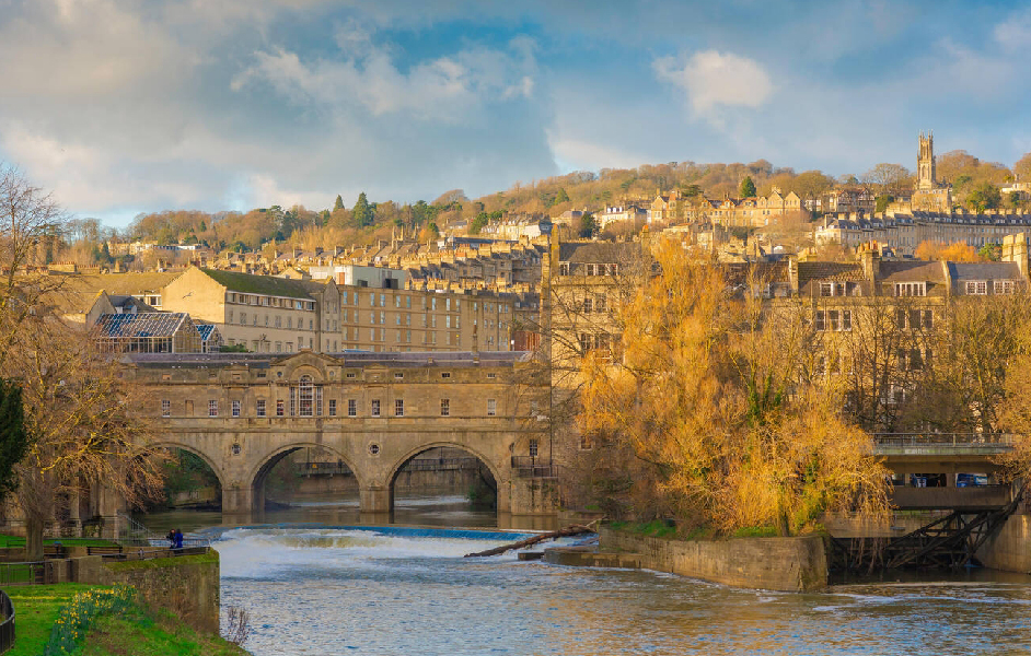 best places to visit in december in england Bath