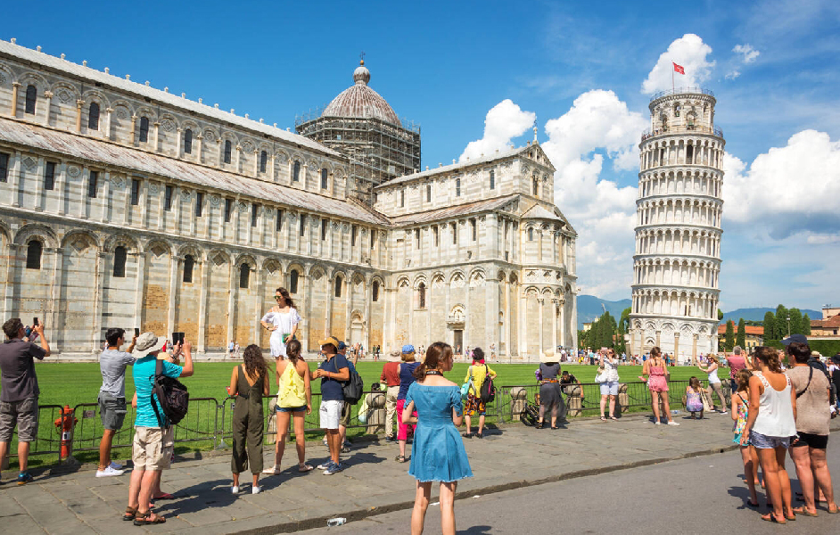 best places to visit in italy in march Tower of Pisa