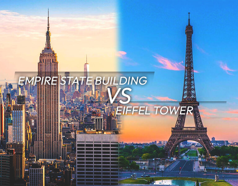 empire state building vs eiffel tower