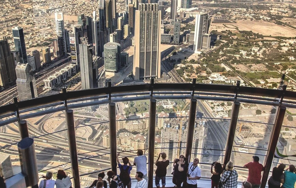 Burj Khalifa level 124