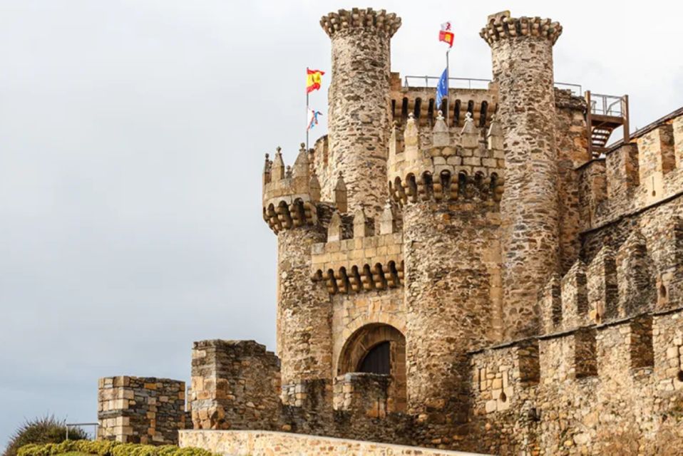 Ponferrada: Castle of the Templars Entrance and Guided Tour