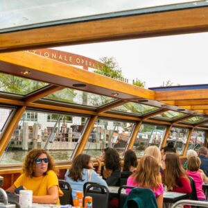 Amsterdam: City Canal Cruise With Audio Guide Entrance