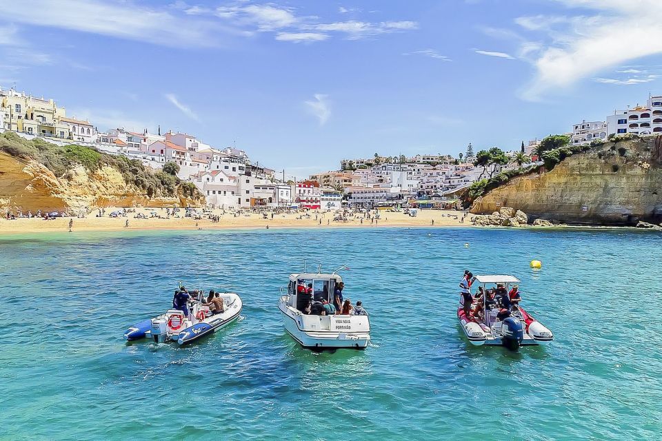 Portimão: Benagil Caves Tour with Sunset Option by Speed Boat