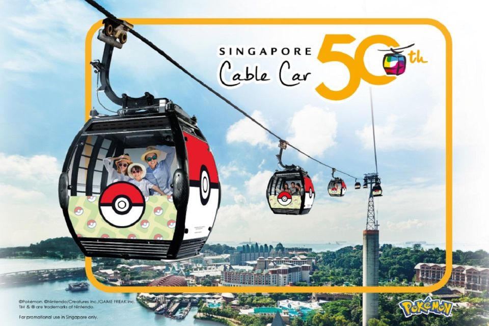 Singapore Sentosa Cable Car Sky Pass Ticket