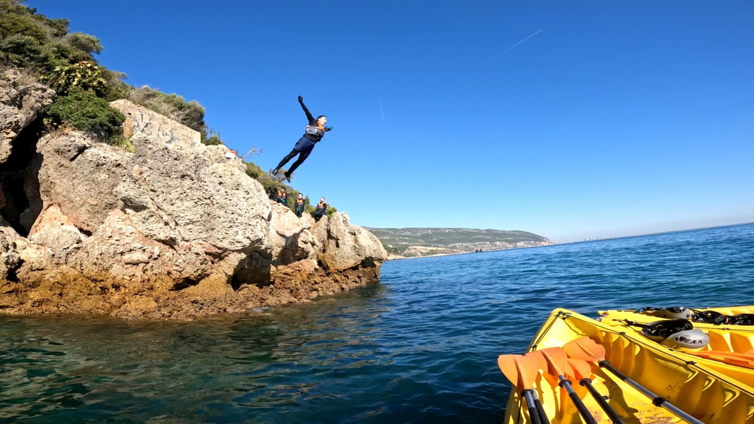 Full Day Kayak & Coasteering Adventure