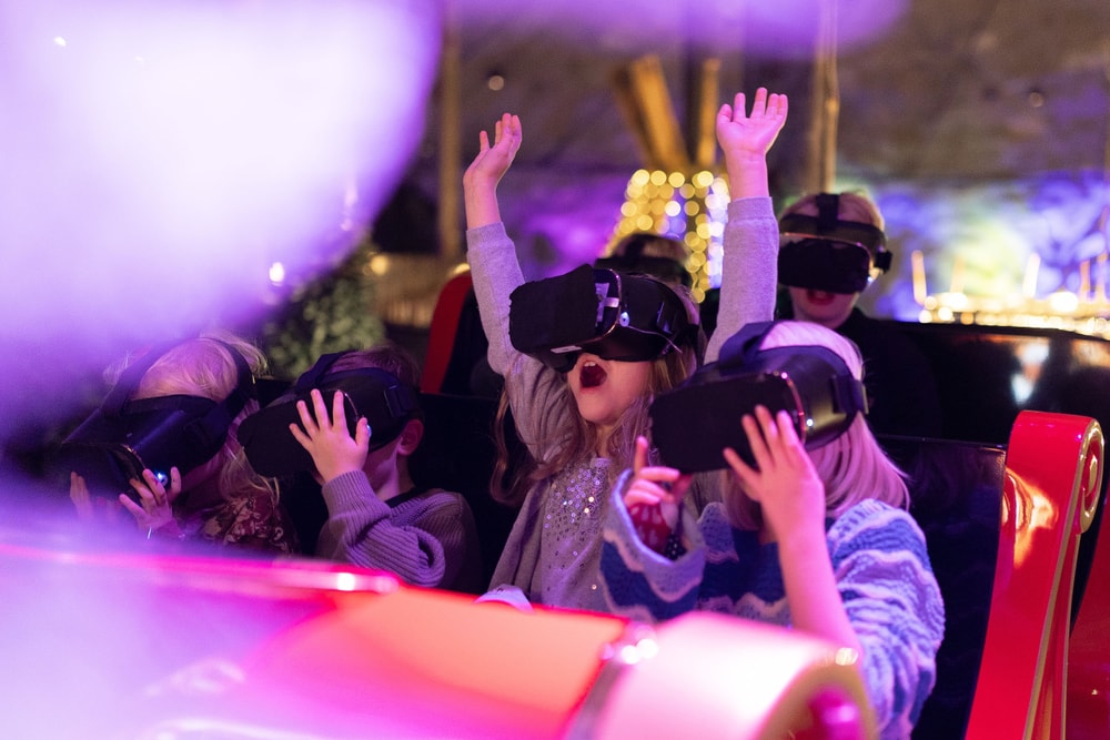 The entrance of Santa Park