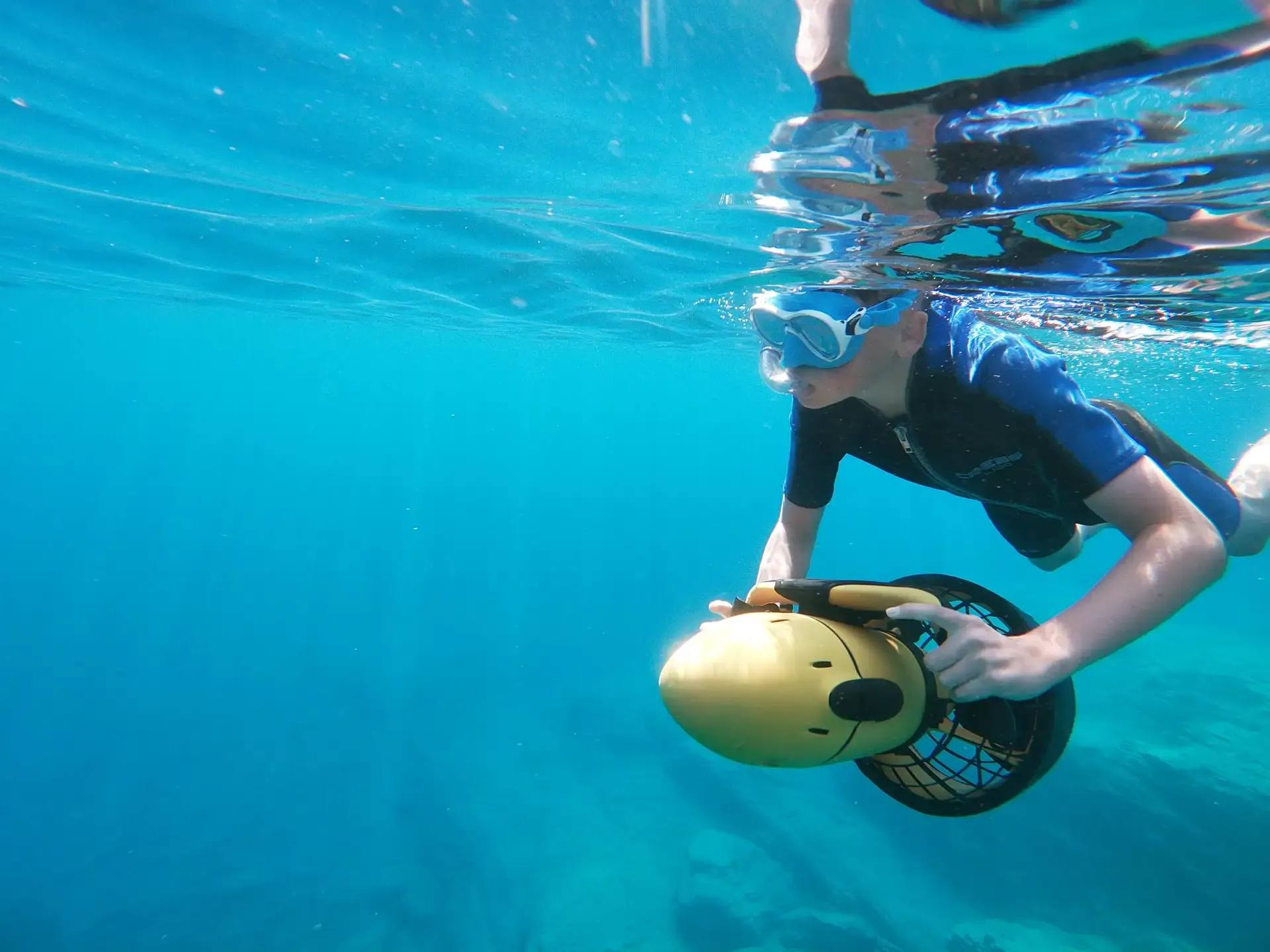 Crete: Heraklion Snorkeling Tour with Seascooter