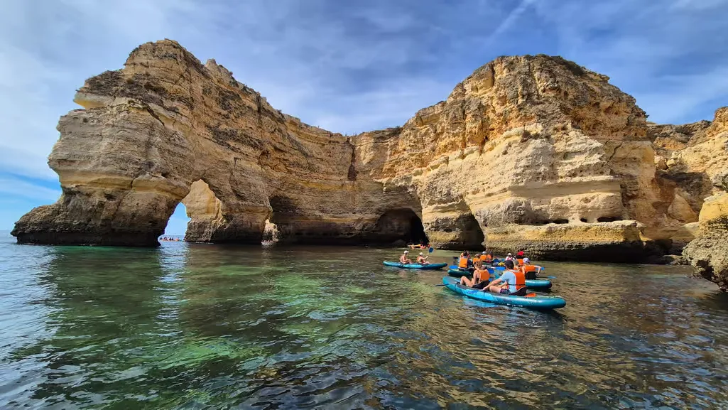 Benagil: Caves, Beaches, and Secret Spots Guided Kayak Tour
