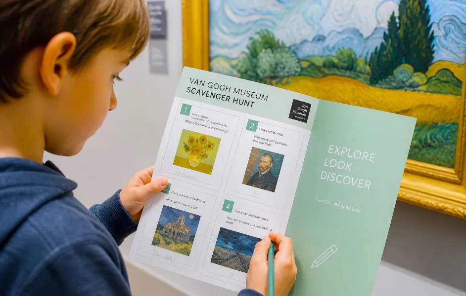 Van Gogh Museum with Kids | Making Masterpieces Fun