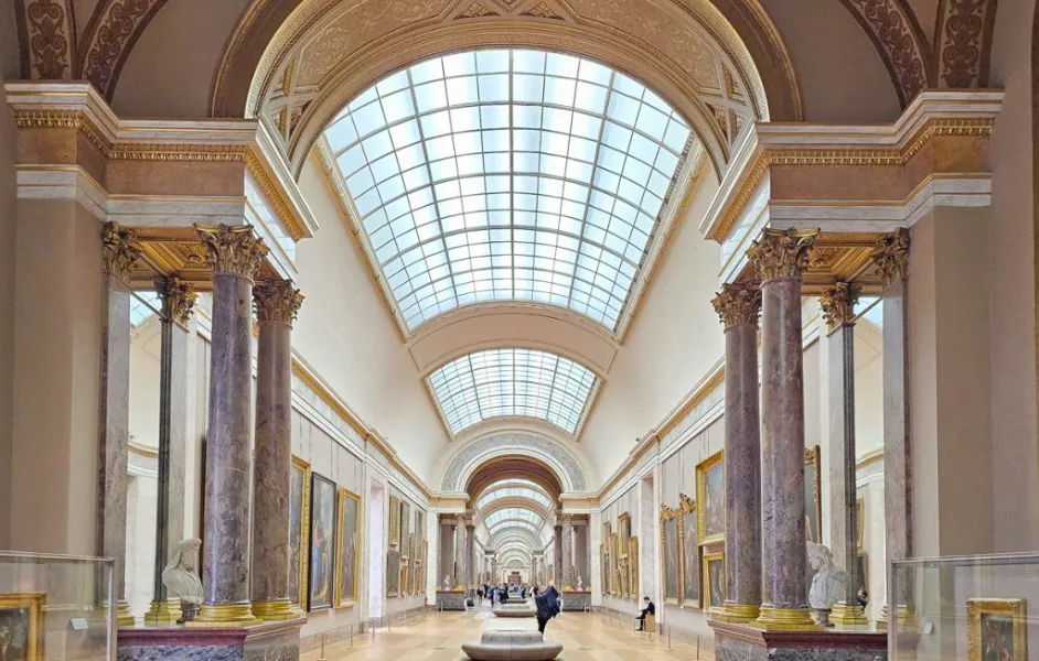 Wing Entrance, the Denon Wing