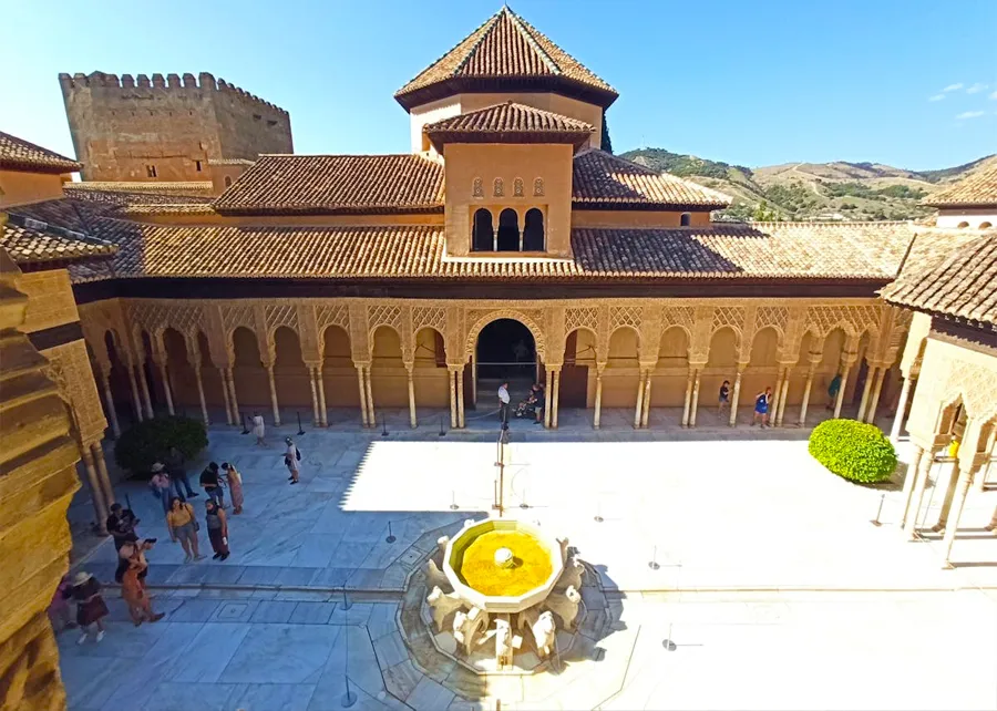 small group in Alhambra place